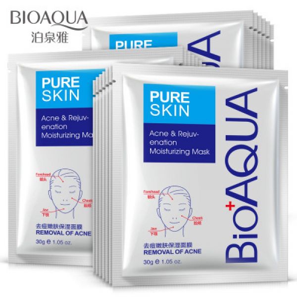 FACE MASK “BIOAQUA” ANTI-ACNE.